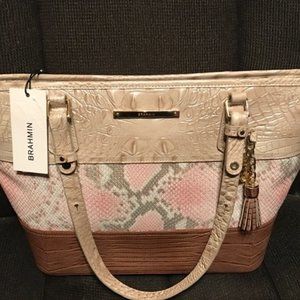 Brahmin Medium Madera Geniune Leather Handbag